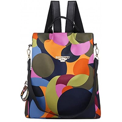 shepretty Women's Backpacks Anti-Theft Rucksack Shoulder Bags Oxford,AL911-Color-2.
