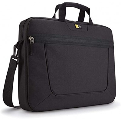 Case Logic VNAI-215 Polyester Basic Slim Attache Case for 15.6-Inch Laptop Black