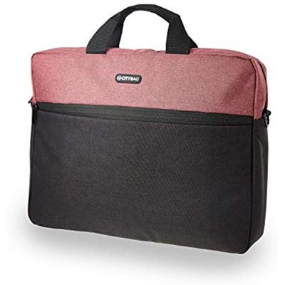 City Bag 15.6 Inch Laptop and Tablet Case Laptop Shoulder Bag Business Briefcase Laptop Bag Compact Tablet Computer Carrying case with Accessory Storage Pockets Purple