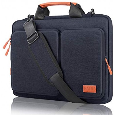 FANIS 15.6 Inch Laptop Sleeve Briefcase Waterproof & Shockproof Shoulder Bag Business Messenger Bag Designed for Professional Compatible with 16 Inch MacBook Pro Surface Dell