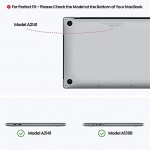 tomtoc 16 inch Laptop Sleeve Hardshell Shoulder Case for 16-inch New MacBook Pro M1 Pro Max 2021-2019 A2485 Organized Shoulder Bag with Tablet Pocket for Up to 12.9 Inch iPad Pro