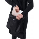 Wenger W73012292 Business Messenger Bag with Shoulder Strap 16 Inches Padded Laptop Tablet Computer Pocket Suitcase Handle Slot Extra Pockets Black