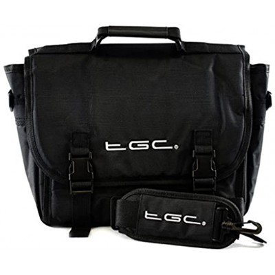 New Black Messenger Style Carry Case Bag for Sony SGPT Touchpad Tablet & Cover
