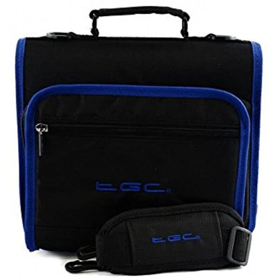 New Shoulder Carry Case Bag for The Lenovo ThinkPad Tablet 2 by TGC ® Jet Black & Dreamy Blue