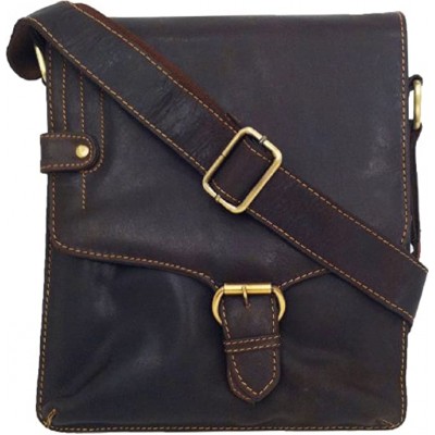 Unicorn Leather Brown ipad Ebook or Tablets Bag Messenger #4M
