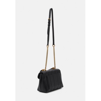 Tory Burch KIRA SMALL HANDLE SATCHEL - Handbag - black