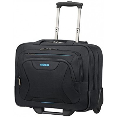 AMERICAN TOURISTER at Work Rolling Tote 15.6" Pilot Case 44 cm 22 liters Black