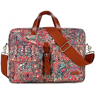 BAOSHA Women Briefcase Handbags Laptop Bag for 15.6" 17 inch Notebook Computer Laptop Shoulder Bags Work Bag BC-07HS