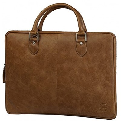 DBRAMANTE1928 CA15MGT3026GT Leather for 38 cm 15 Inch Apple MacBook Golden tan Per