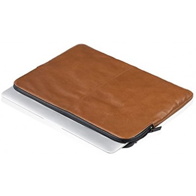 Decoded Da3ss13bn J 13" Leather Sleeve Slim in Brown