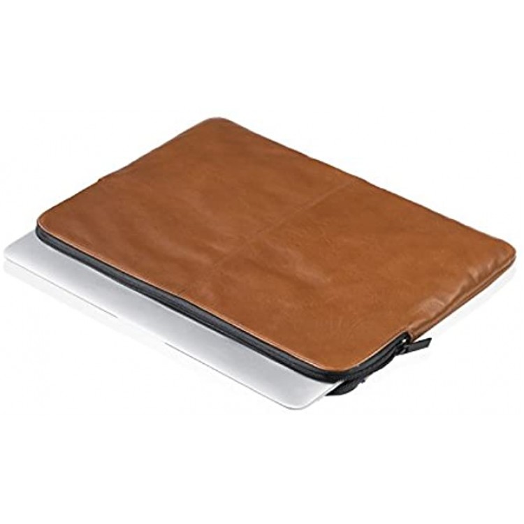 Decoded Da3ss13bn J 13 Leather Sleeve Slim in Brown