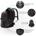 Everki Concept 2 Premium Laptop Backpack for Notebooks up to 17” with patented corner-guard protection system trolley handle pass-through RFID protection hard-shell quick-access sunglasses case