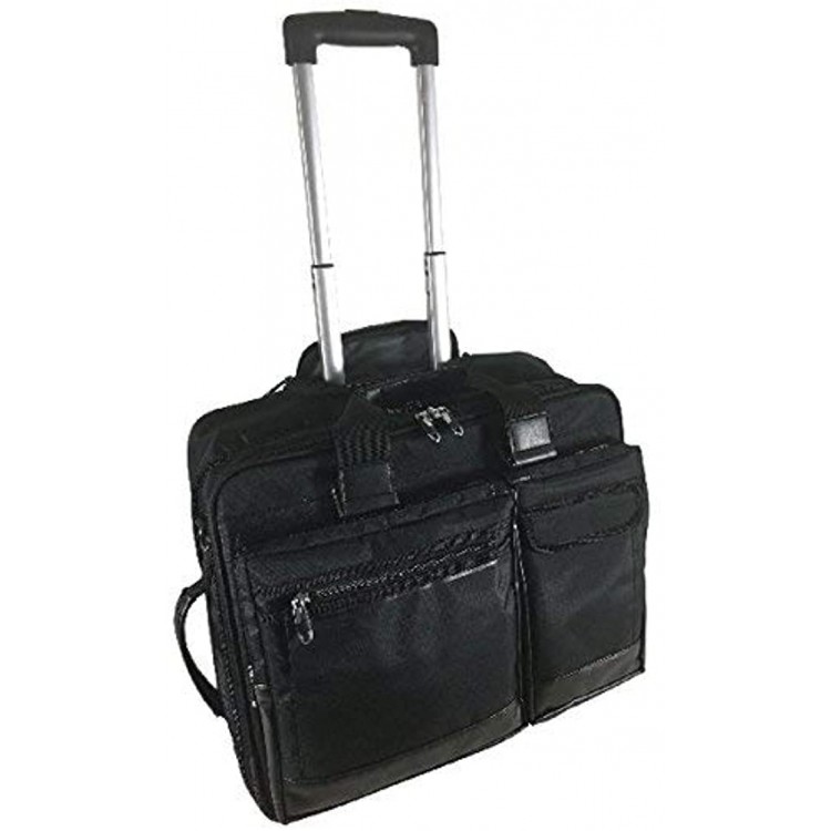 Falcon Mobile Cabin Case Trolley Case For 17-Inch Laptop Tablet Black Fi2563