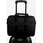 Targus CityGear Laptop Satchel Briefcase Messenger Bag 15.6-Inch Best for Commuters and Business Travellers Fits Laptop Black Grey TCG460EU
