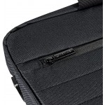 UNYKAch Urban MA17 17.3 Waterproof Padded Laptop Case Black 17.3 with Inner Pockets and Adjustable and Removable Strap