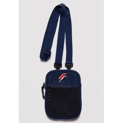 Superdry pouch - Across body bag - deep navy/blue