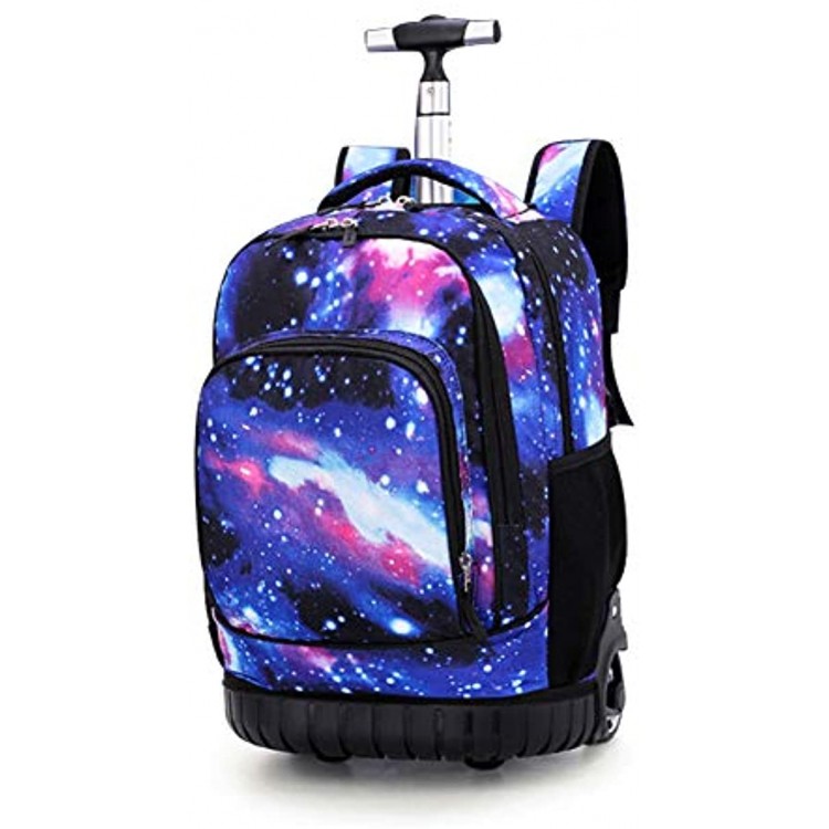 BOZONLI Trolley School Bags for Boys Girls Children's Backpacks Rucksack with Wheels Detachable Trolley Backpack for School Students