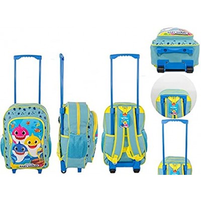 Children's Character Trolley Suitcase Cabin Bag Hand Luggage Wheels Suitcase Disney Toy Story Frozen Spider-Man Trolley Holiday Baby Shark