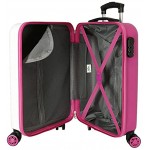 Disney Frozen Dream of Magic Multicoloured Cabin Suitcase 37 x 55 x 20 cm Rigid ABS Combination Lock 32 Litre 2.5 kg 4 Double Wheels Hand Luggage