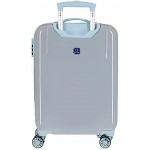 Disney Frozen In the Woods Cabin Suitcase Blue 37 x 55 x 20 cm Rigid ABS Side Combination Closure 34L 2.5 kg 4 Wheels Double Hand Luggage