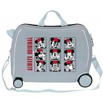 Disney Good Vives Only Children's Suitcase Blue 50 x 38 x 20 cm Rigid ABS Side Combination Closure 34L 3 kg 4 Hand Luggage
