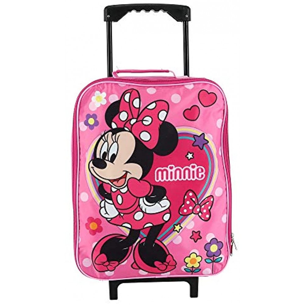 Disney Kids' Minnie Mouse Rolling Luggage