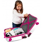 Disney Princess Multicoloured Kids Rolling Suitcase 50 x 38 x 20 cm Rigid ABS Combination Lock 34 Litre 2.3 kg 4 Wheels Hand Luggage