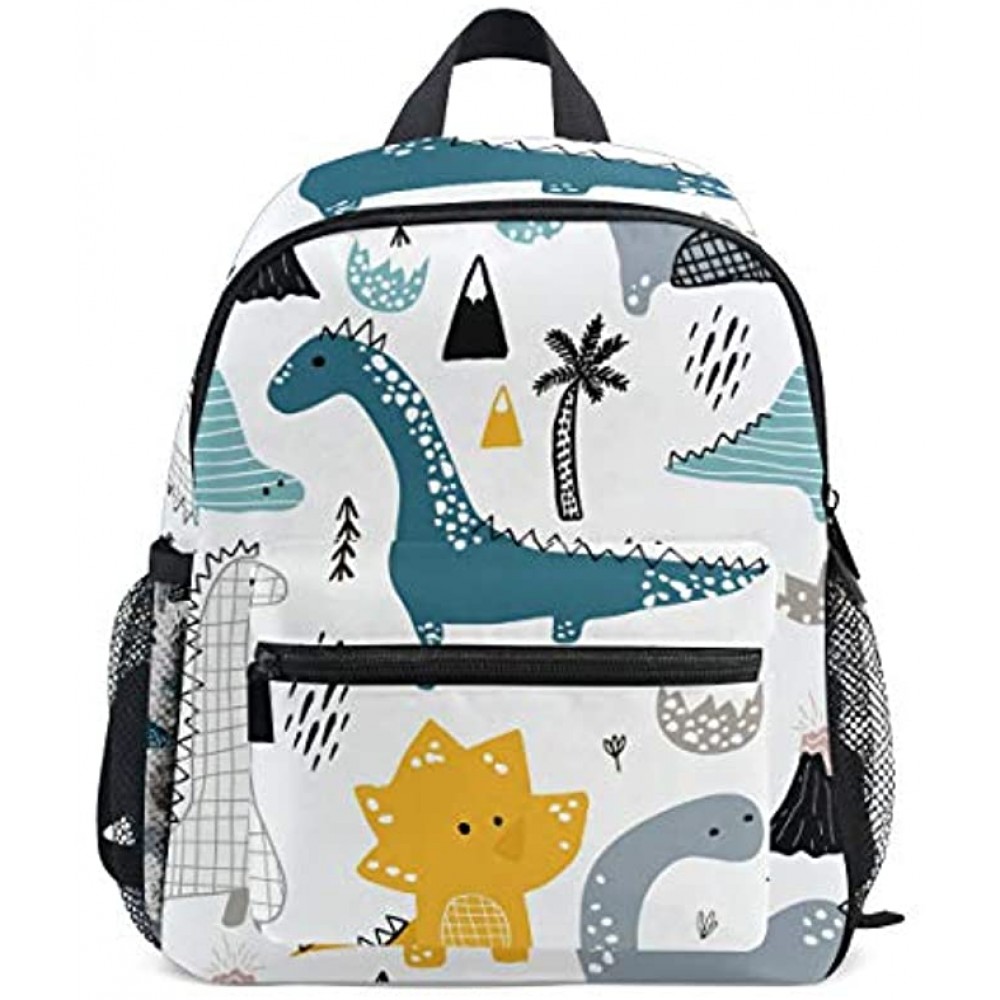 Kids Backpack Dino Scandinavian Style Kindergarten Preschool Bag for Toddler Girls Boys
