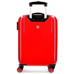 Marvel Avengers Comic White Cabin Suitcase 40 x 55 x 20 cm Rigid ABS Combination Lock 34 Litre 2.6 kg 4 Double Wheels Hand Luggage