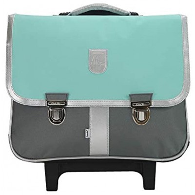 Miniseri Children's School Bag 40 cm Green Grey