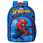 Spiderman Kids Childrens Premium Backpack School Rucksack Travel Bag Boys Girls with side mesh pocket and front zipped pocket