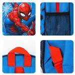 Spiderman Kids Childrens Premium Backpack School Rucksack Travel Bag Boys Girls with side mesh pocket and front zipped pocket