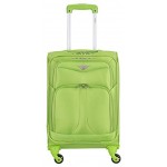 Flight Knight Lightweight 4 Wheel 800D Soft Case Suitcases Maximum Size for Delta Virgin Atlantic Airlines Cabin & Hold Luggage Options Approved for 67 Airlines Including easyJet BA & Many More!