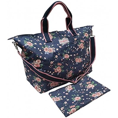 Cath Kidston Trailing Rose Foldaway Holiday Overnight Bag in Navy