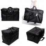 Extra Large Strong Travel Duffel Bag 28'',120L,Travel Tote Luggage Bag Checked Bag Black Oversized Carry On Bag Weekender Bag Two Size