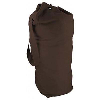 Large Black Canvas Army Navy Kit Bag Holdall Duffle Bag 34" 86cm Tall