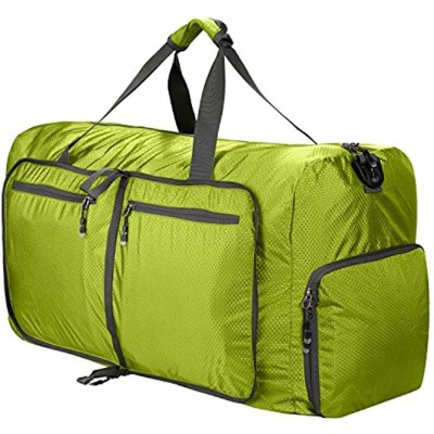 Ultralight Foldable 85L Travel Bag Large Sports Bag Waterproof Foldable 420D Nylon Lightweight Sports Bag for Men with Shoe Compartment for Weekender Men Women Duffel Bags