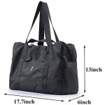 VanFn Foldable Travel Duffel Bag Sports Duffels Gym Bag Rainproof Nylon Totes Sports Shoulder Handbag Lightweight Duffle Bags for Women & Men Outdoor Weekend Bag P.Travel Series