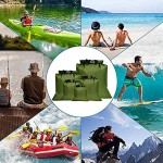 AOAKY WaterProof Dry Bags Set Lightweight Canoe Boat Dry Bags for Outdoor Kayaking Rafting Boating Snorkeling Hiking Camping Fishing Dry Sacks Black Dry Bag Canoe Bags Small Dry Sack Canoe Sacks 5PCS