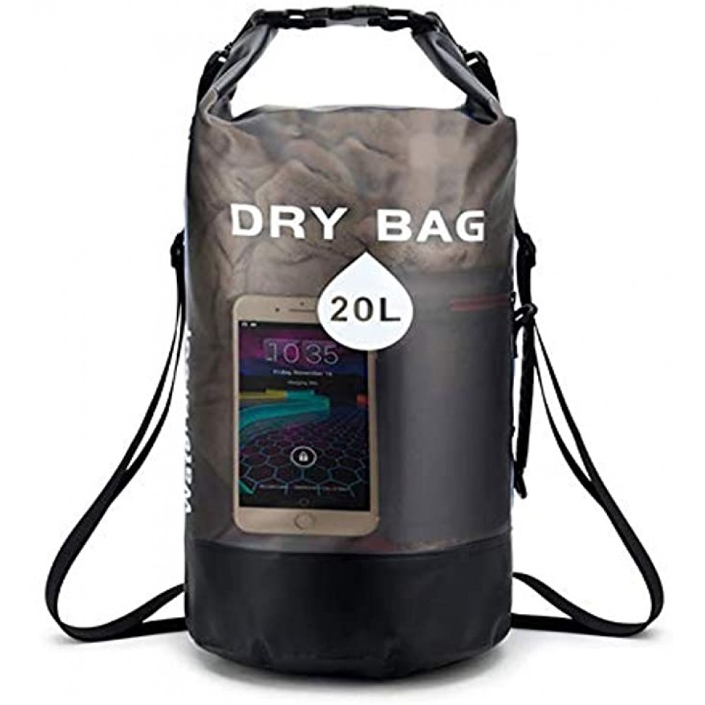 Boglia Waterproof Bag PVC Dry Bags Waterproof for Boating Kayaking Swimming Fishing or Other Water Floating Activities