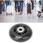 Casters Wheel 3in Replacement Luggage Suitcase Scooter Inline Skate Roller Wheels Luggage Cart Accessories Axles Deluxe Repair