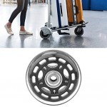 Casters Wheel 3in Replacement Luggage Suitcase Scooter Inline Skate Roller Wheels Luggage Cart Accessories Axles Deluxe Repair