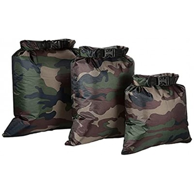 Docooler Pack of 3 Waterproof Bags 3L + 5L + 8L Ultralight Dry Sacks For Camping Color 2
