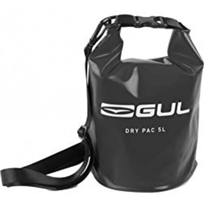 Gul 5L Heavy Duty Dry Bag Black Waterproof Sprayproof Unisex Durable PVC fabric Snap shut dry fastening