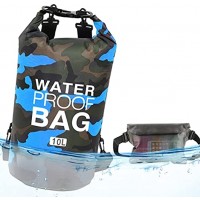 Idefair Waterproof Dry Bag Floating Dry Backpack Beach bag Lightweight Dry Sack for The Beach Boating Fishing Kayaking Swimming Rafting,Camping10L 20L 30L