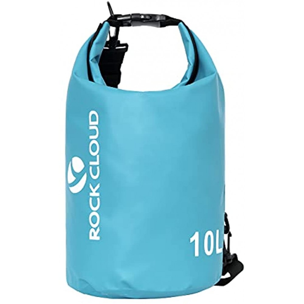 ROCK CLOUD Dry Bag Waterproof 5L 10L 20L 30L 40L Dry Sack for Kayaking Rafting Boating Beach Surfing Swimming Canoe Camping Hiking Fishing Ski