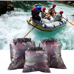 Waterproof Dry Bag Set Waterproof Stuff Sack Lightweight Storage Dry Pouch Boat Bag Dry Sack Waterproof Bag Lightweight Dry Bag Snorkeling Bag Drifting Bag for Camping Cycling
