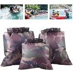 Waterproof Dry Bag Set Waterproof Stuff Sack Lightweight Storage Dry Pouch Boat Bag Dry Sack Waterproof Bag Lightweight Dry Bag Snorkeling Bag Drifting Bag for Camping Cycling