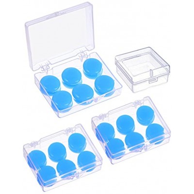 9 Pairs Soft Protective Ear Plugs Silicone Putty Ear Plugs Moldable Earplugs Set for Sleeping Swimming