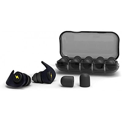 Olymajy 12 PCS Noise Cancelling Ear Plugs Noise Protection Ear Plugs Comfortable Silicone Noise Cancelling Earplugs Reusable for Sleeping Snoring Racing Traveling Shooting Concerts Ear Protection